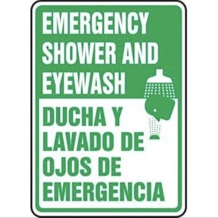 Accuform Exit Sign, Plastic, 10 in W, 14 in H SBMFSR500VP